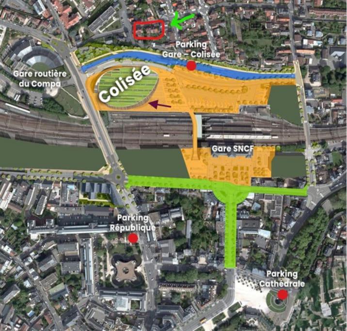 Studio 2 Chartres Gare Et Colisee A 100 M Ngoại thất bức ảnh